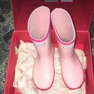 Kids hunter rain boots